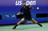 Novak Djokovic at the 2025 US Open - Day 10 - Source: Getty
